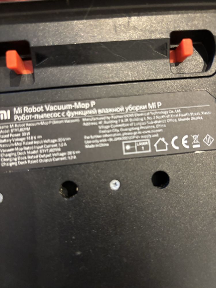 Robot sprzątający Xiaomi MI ROBOT VACUUM-MOP P czarny