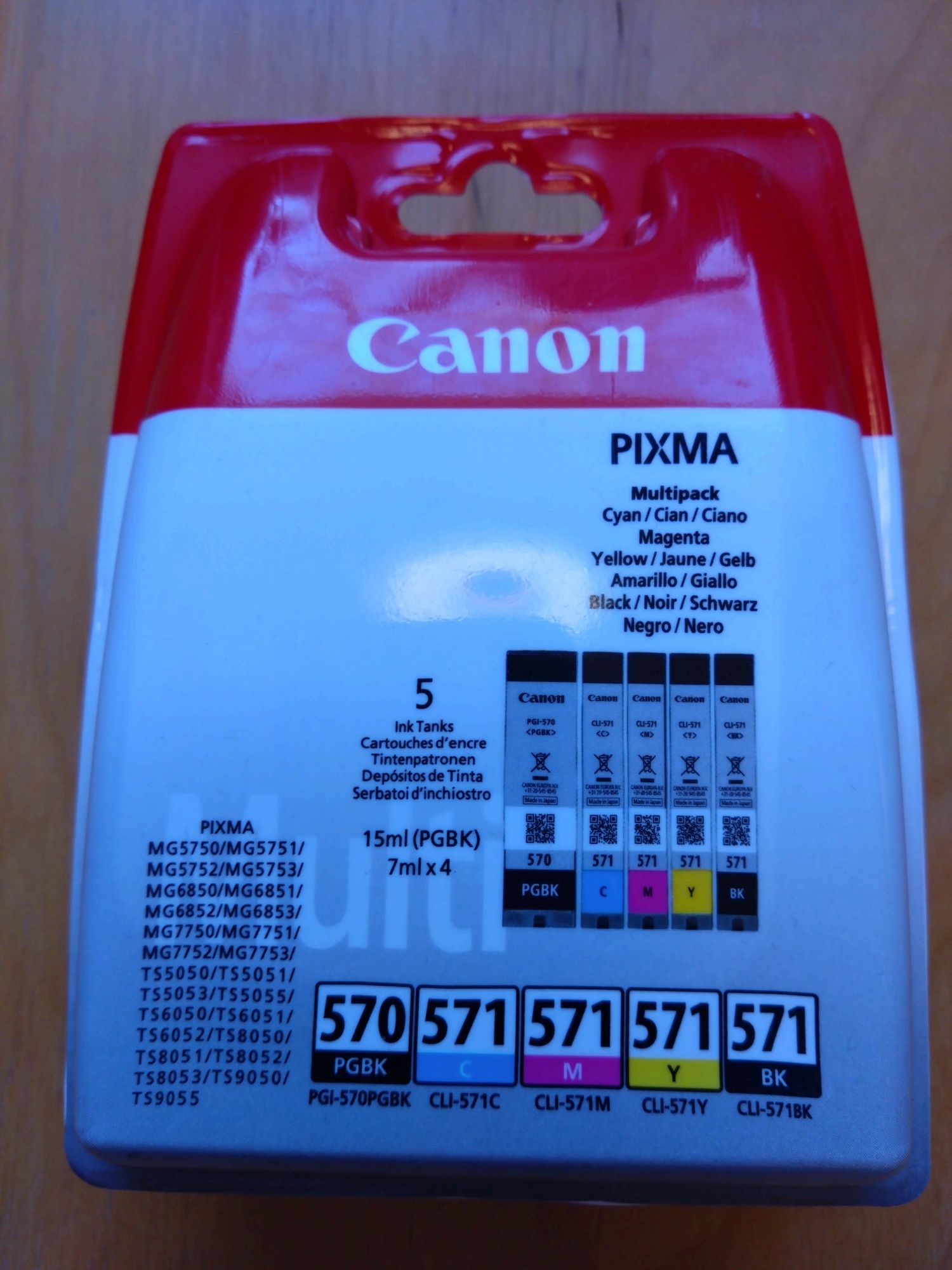 Toner Canon PIXMA 570 571 Multipack