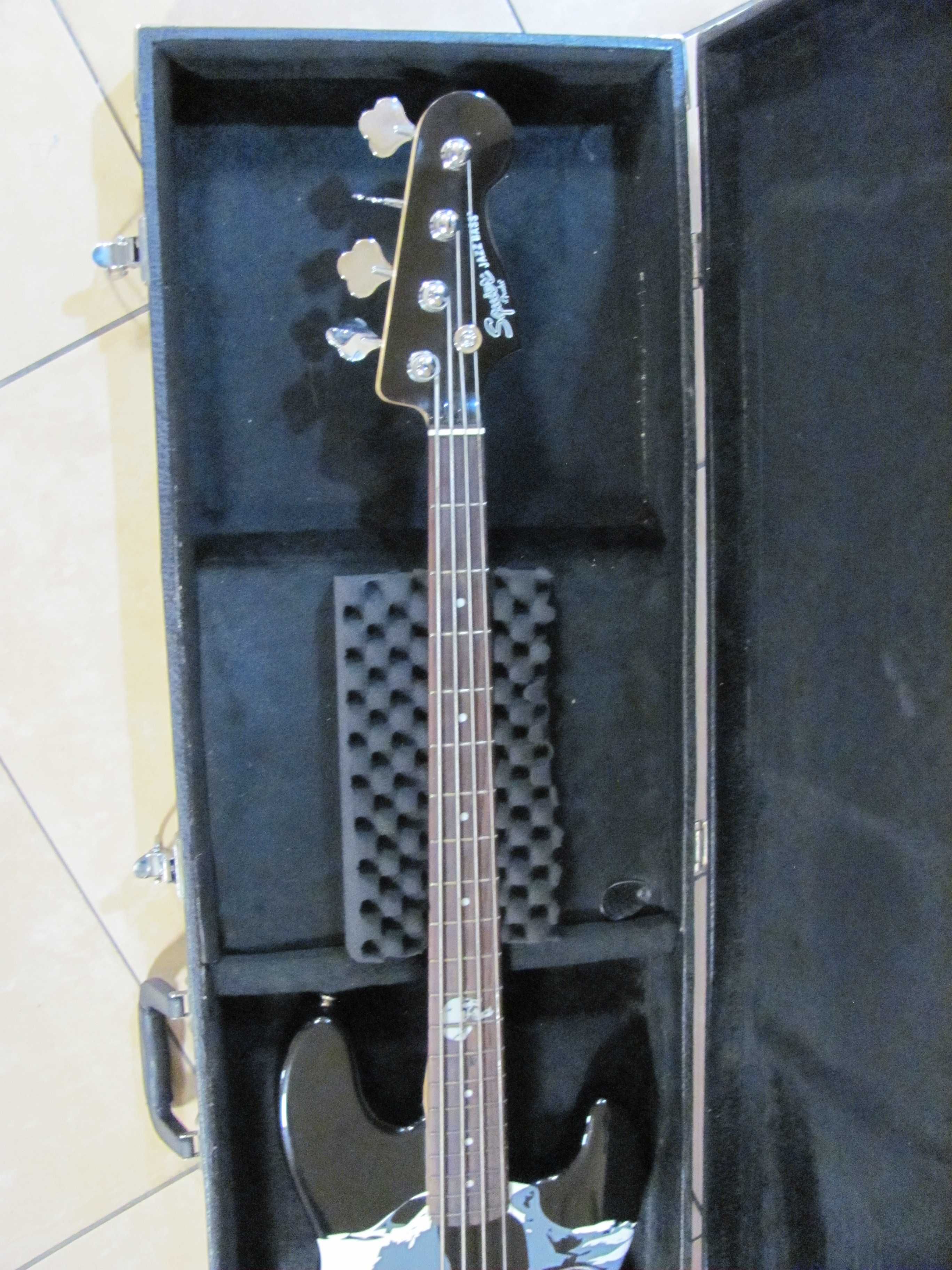 Gitara Basowa Squier Frank Bello Podpis Jazz Bass 2008- 2012