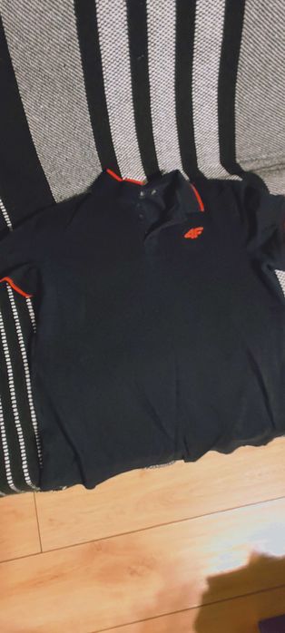 koszulka polo 4F rozmiar L granatowa