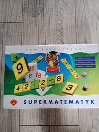 Gra edukacyjna(planszowa) Super matematyk