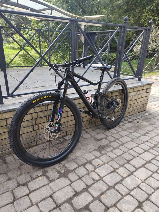 Scott spark 2020 green team L велосипед подвес