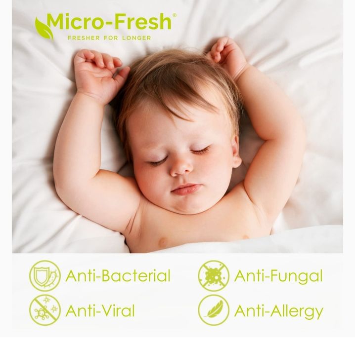 Наматрасник водонепроникаючий гіпоалергенний дитячий Micro Fresh 68х30