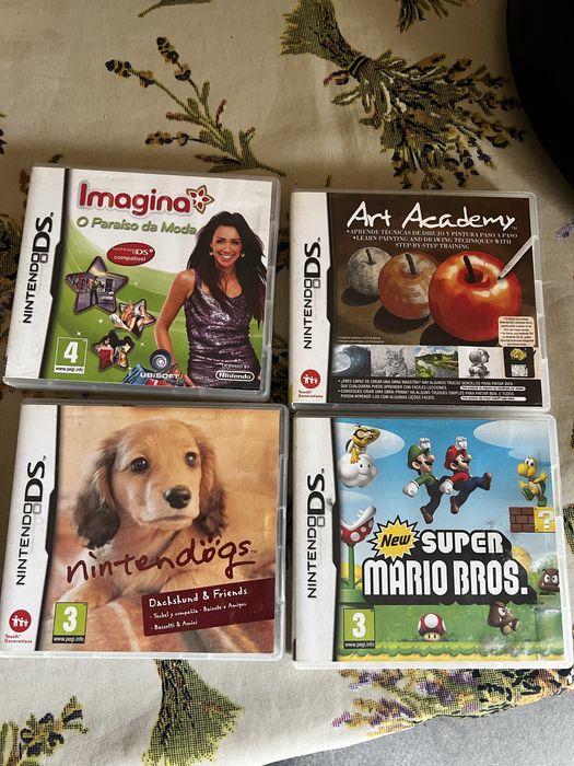 Vendo jogos nintendo ds