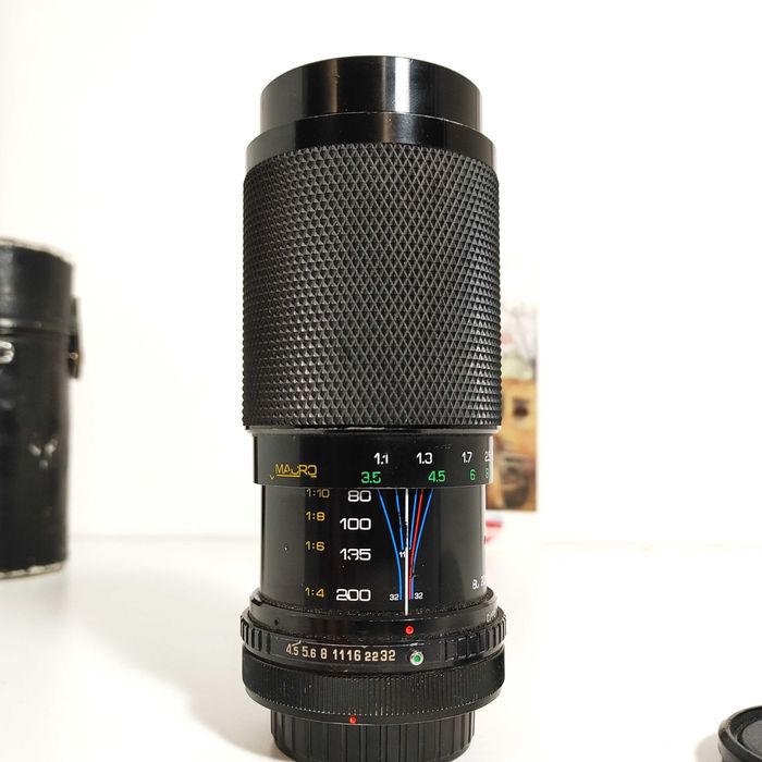 Obiektyw SOLIGOR MC C/D Zoom Macro 80-200mm 1:4.5 mocowanie Canon FD