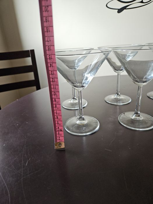 Kieliszki do martini 6 szt. drinki wino