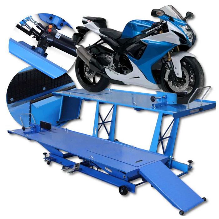Podnośnik Motocyklowy Bituxx 464 kg Hydrauliczny Stół Serwisowy PRO
