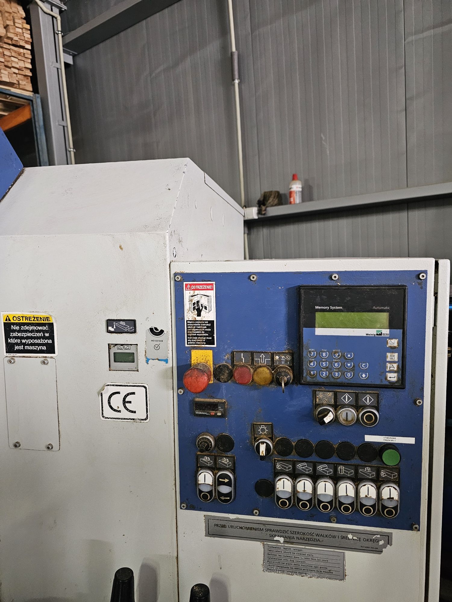Strugarka czterostronna Weinig powermat 400