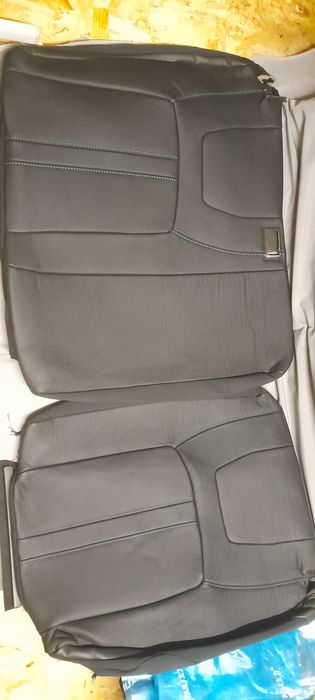 Pokrowce toyota chr oparcie tyl skóra