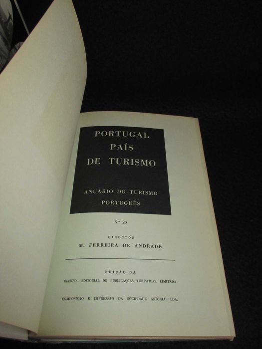 Livro Portugal País de Turismo Anuário do Turismo Português 1973