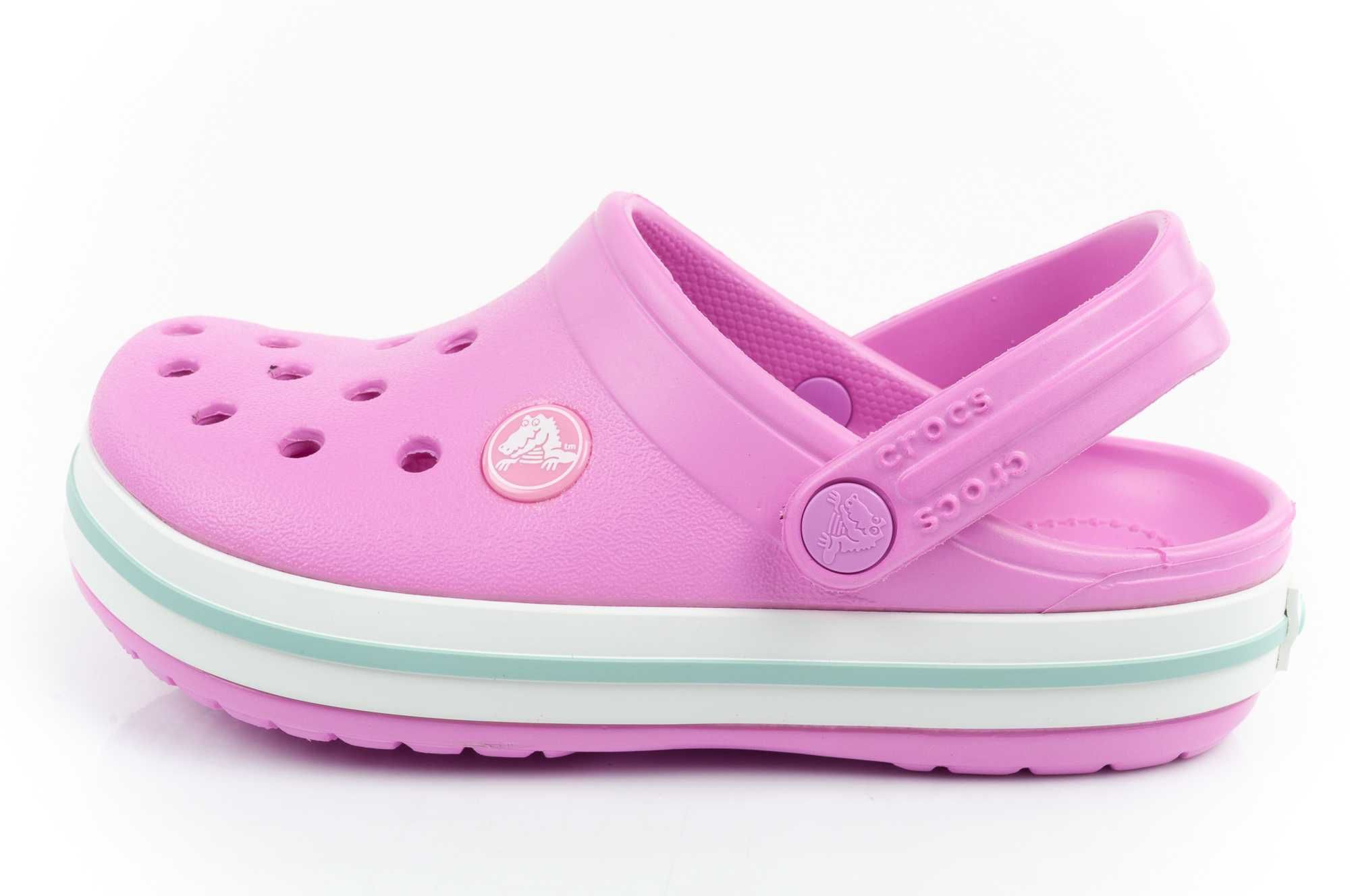 Buty klapki dziecięce sandały chodaki Crocs Crocband Clog r. 28-34
