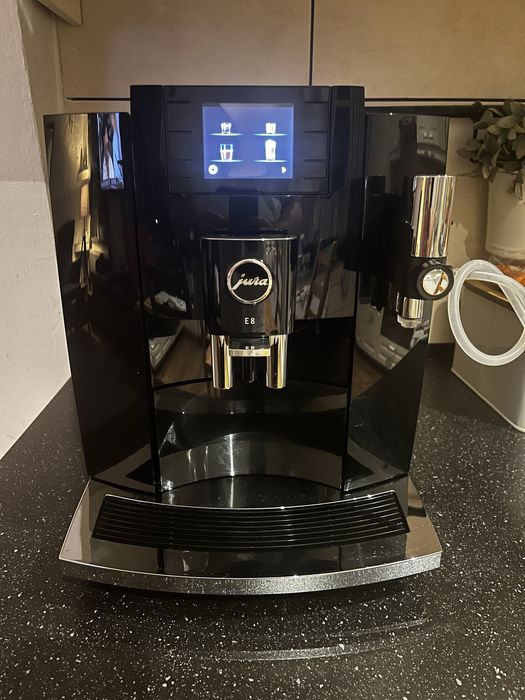 Ekspres Jura E8 EB 15355  Piano Black , SUPER , Ideał , BDB !