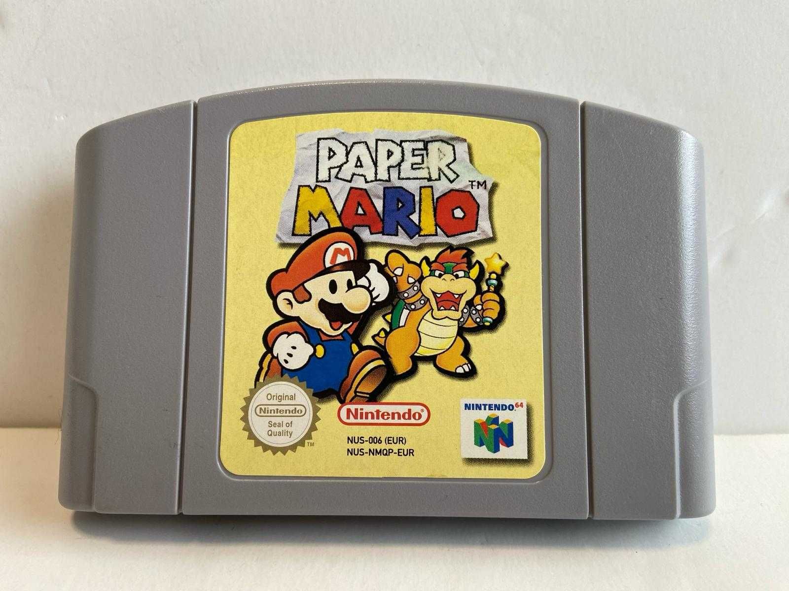 Jogo Nintendo 64 original: Paper Mario