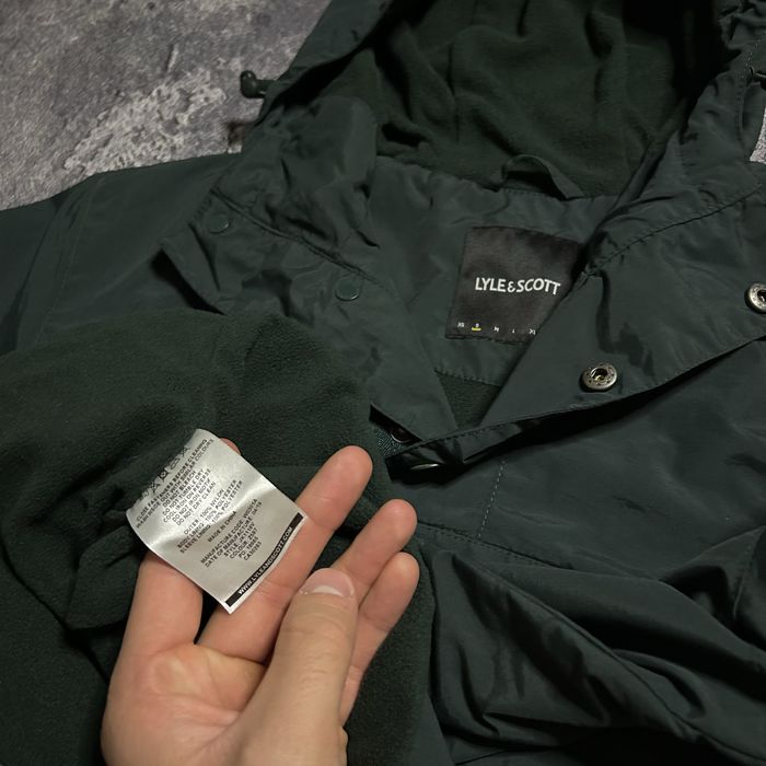 Анорак Lyle&Scott, S-size original на флісі НОВИЙ стан