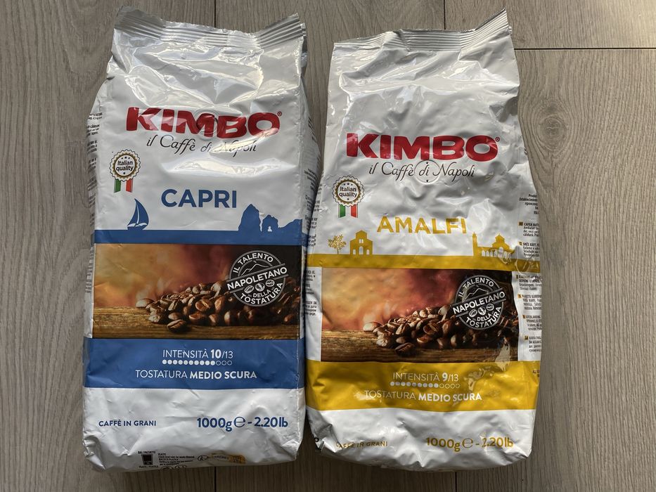 2x 1kg Kawa Ziarnista Kimbo – Capri + Amalfi Okazja
