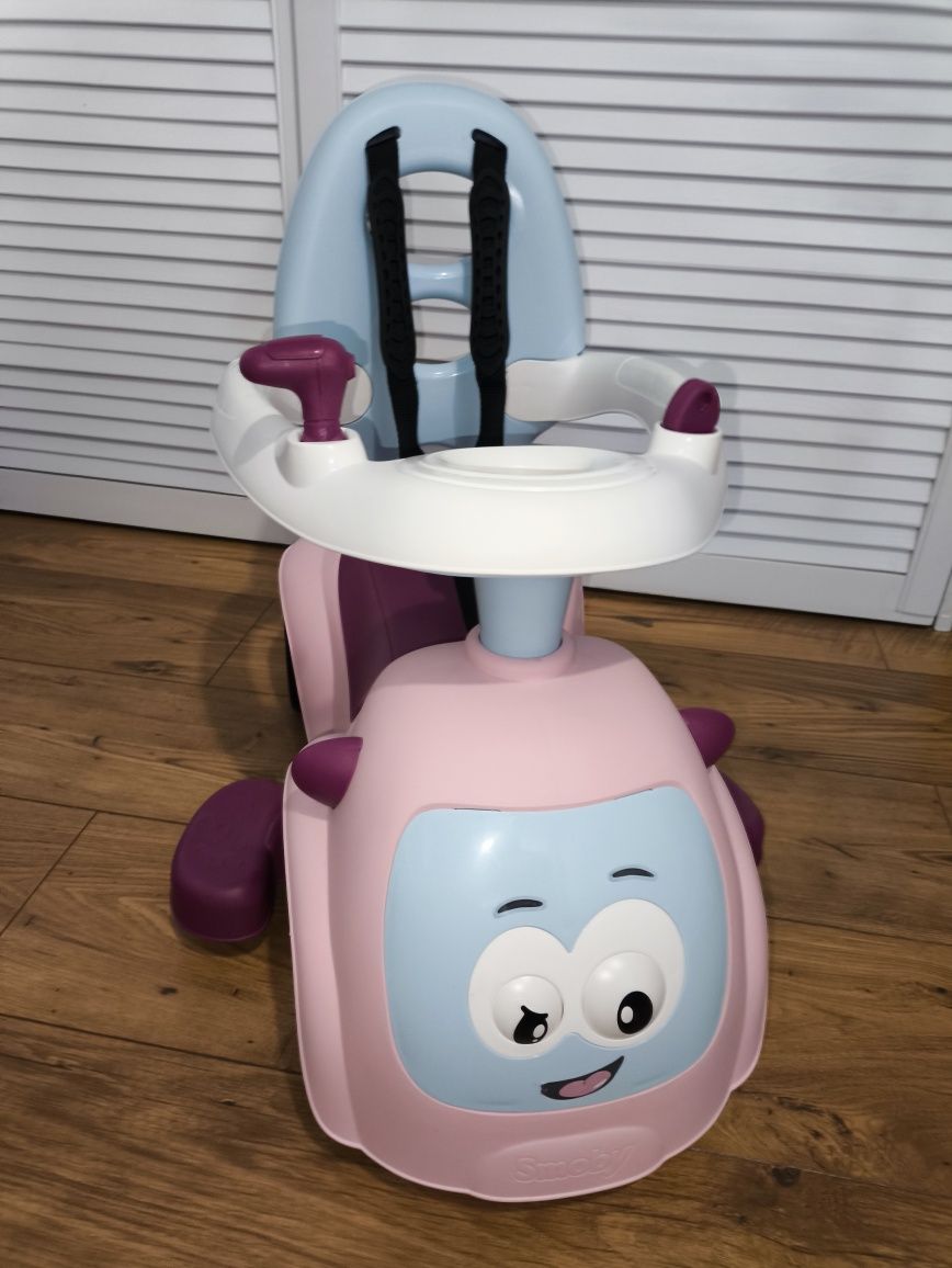 Samochodzik jeździk Smoby Maestro 3w1 Różowy