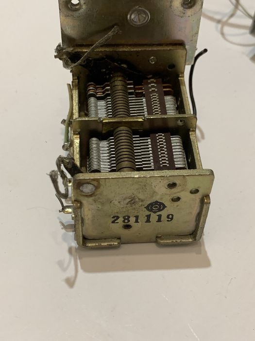 Zestaw kondesatorów strojeniowych