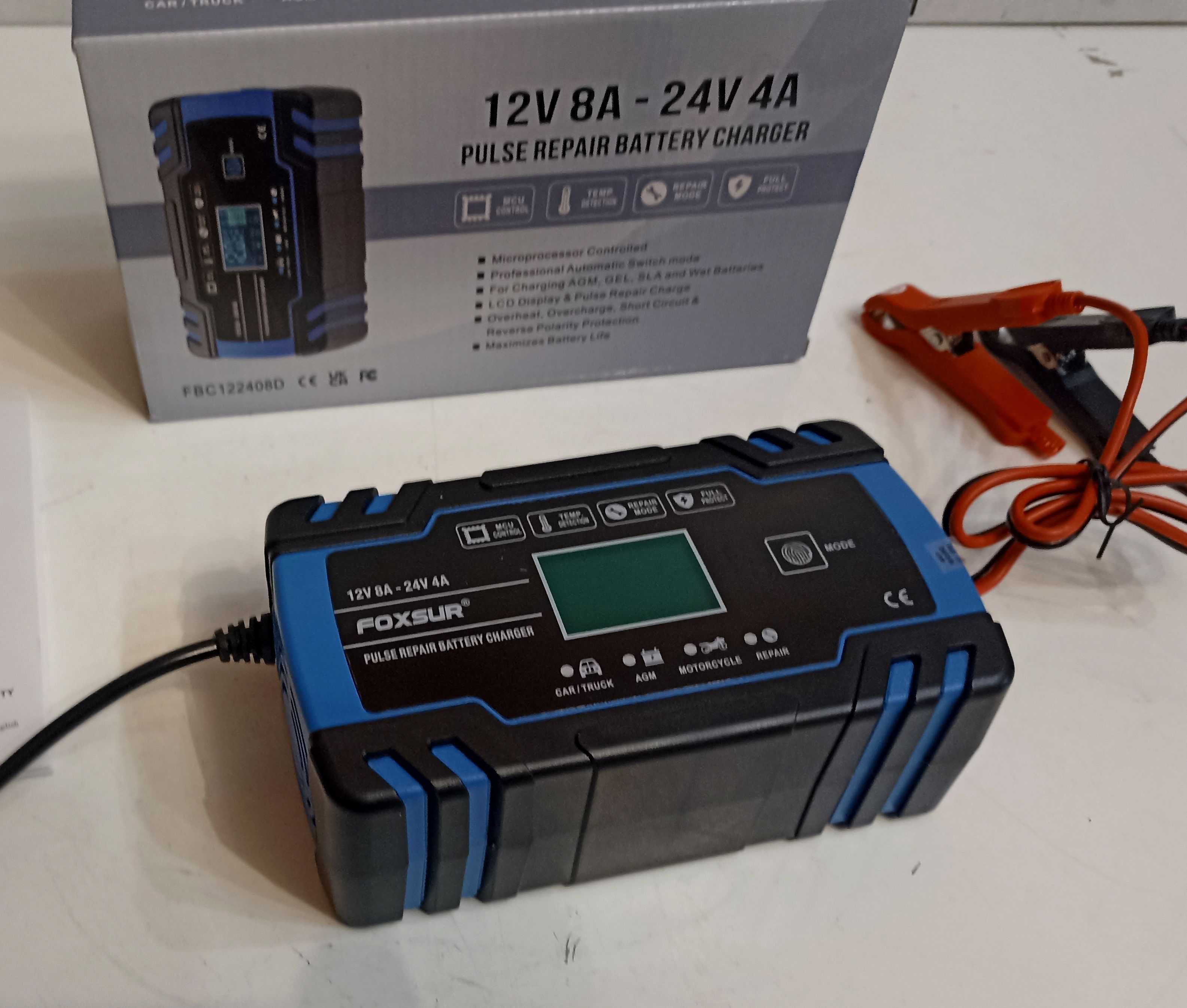 Prostownik elektroniczny do ładowania akumulatorów