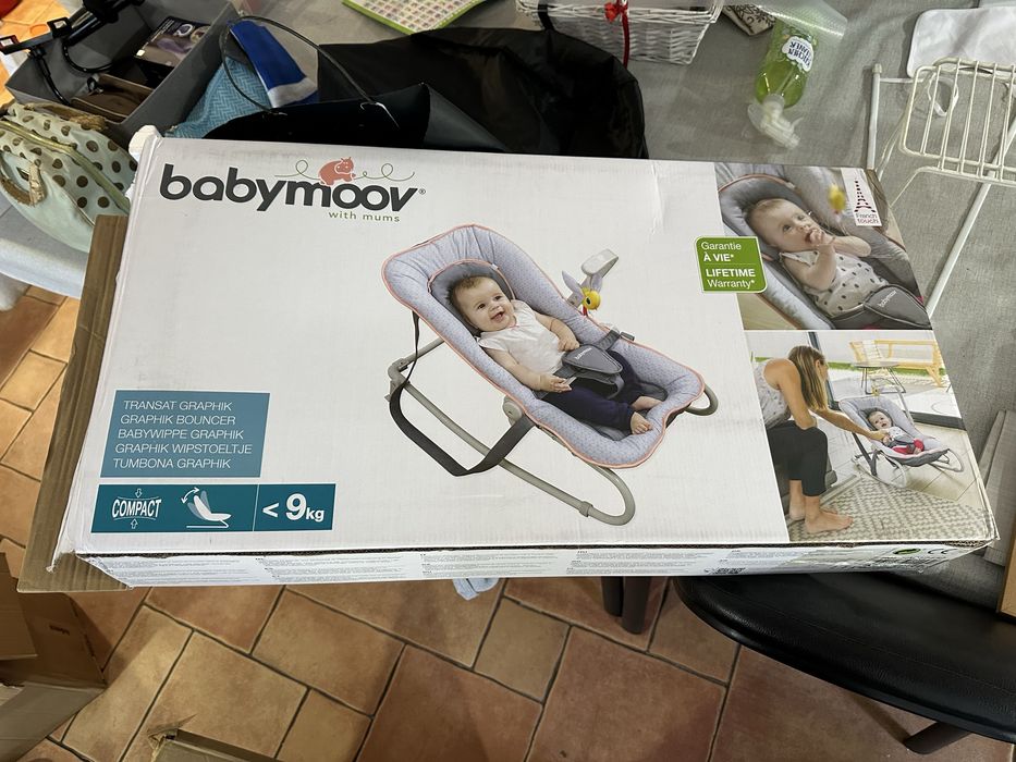 Espreguiçadeira de Bebé Baby Moov