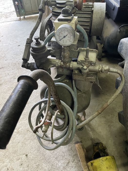 Kompresor 100l - silnik siłowy SOLIDNY