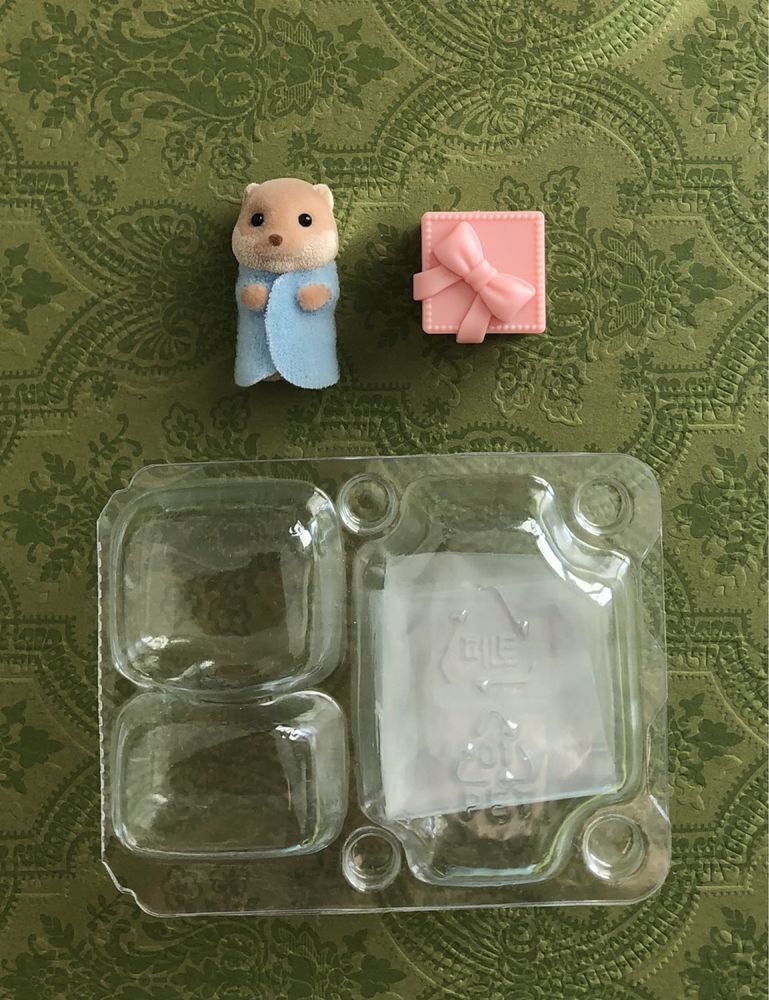 Nowa Sylvanian Families Epoch blind bag Baby Party Series bóbr prezent