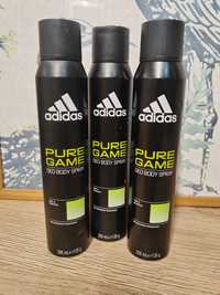 3 x Antyperspirant Adidas Pure Game