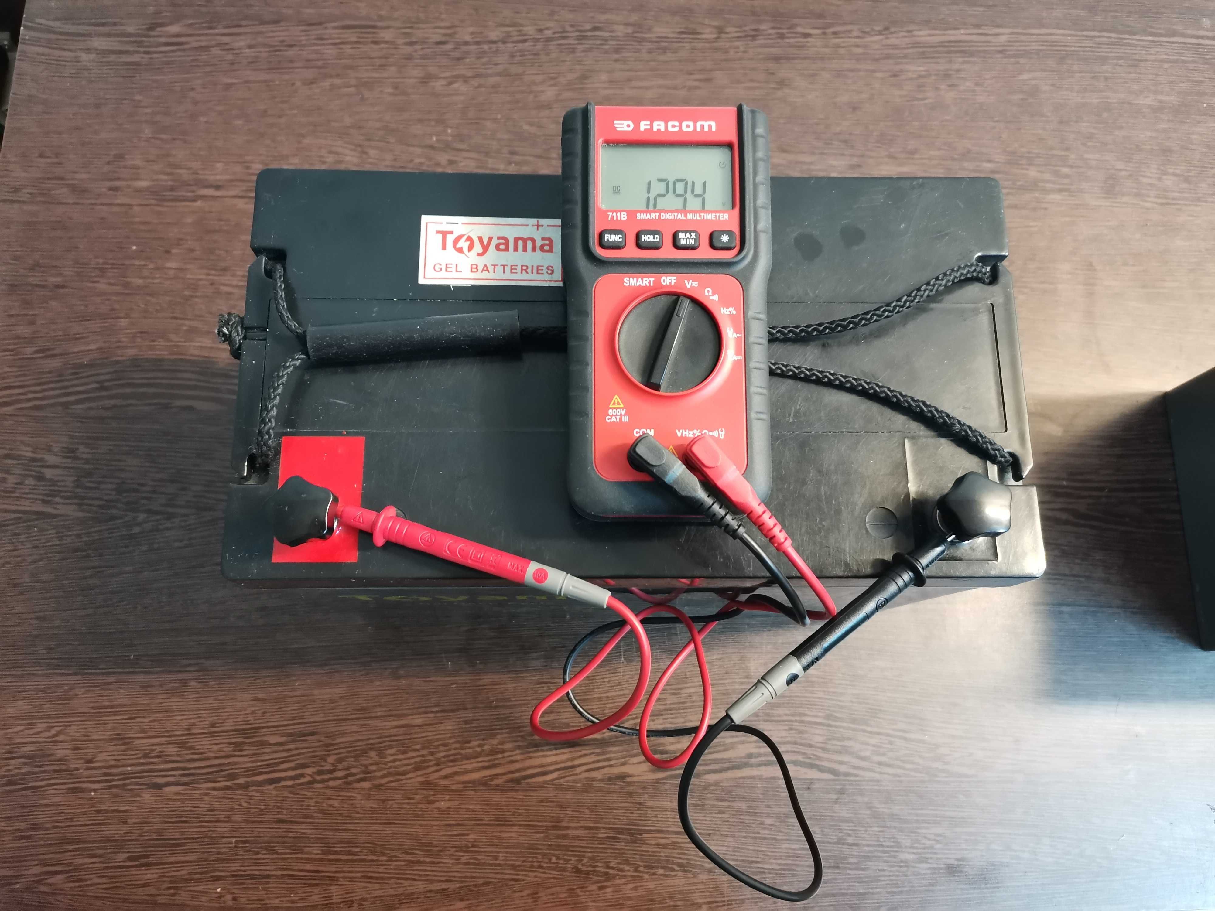 Akumulator żelowy Toyama NPCG 100 12V 100Ah GEL Deep Cycle / 2 sztuki