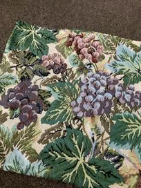 gobelin rękodzieło motyw winogrona do kolekcji