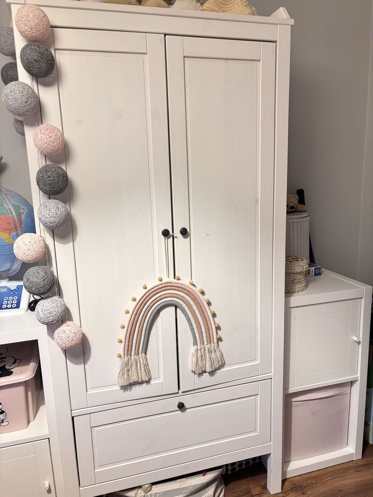 Szafa SUNDVIK ikea biała bejca 80x50x171