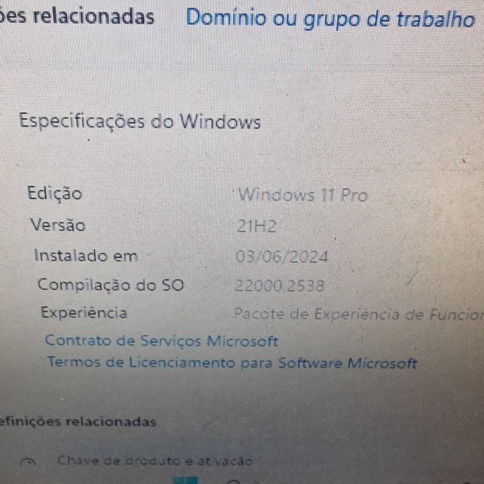 DESKTOP LENOVO (i5 da 8ª com 16 gb ram)