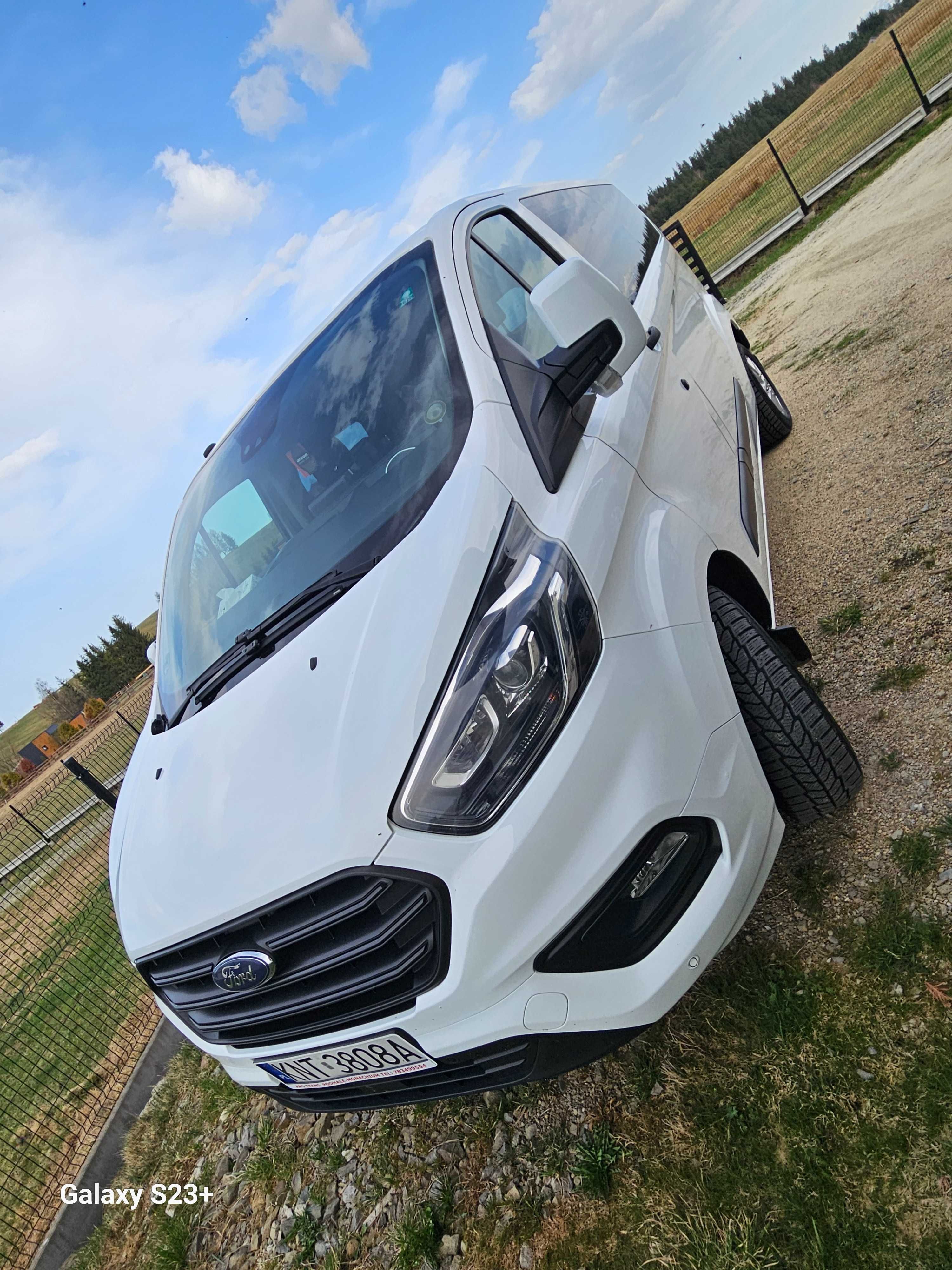 Ford Transit Custom L2  2018r 2.0 170ps, doinwestowany