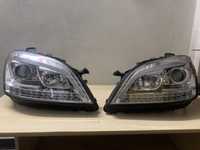 Lampy soczewkowe z pozycyjnym LED mercedes ML 164 przedlift