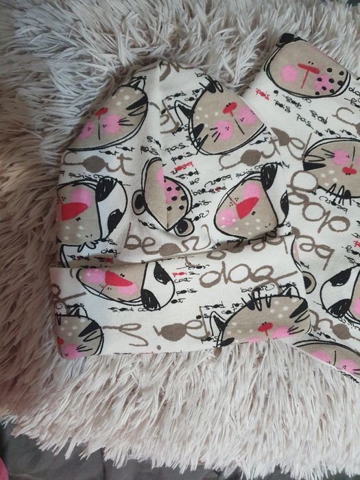 Komplet czapka i komin