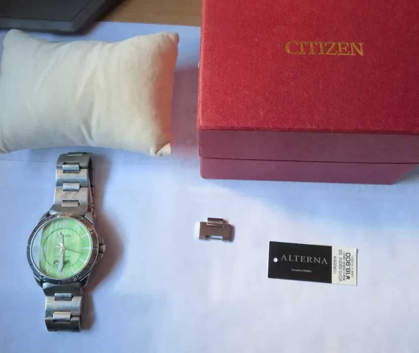 zegarek citizen n-F335  zielony