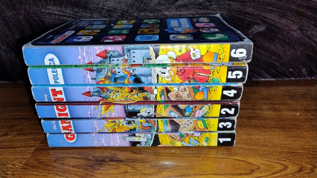 6920#4+ Komiksy Gigant Poleca rok 2020 zestaw 222-227 Donald stan db+