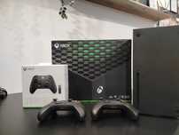 Xbox series x 1TB + 1 pad na gwarancji