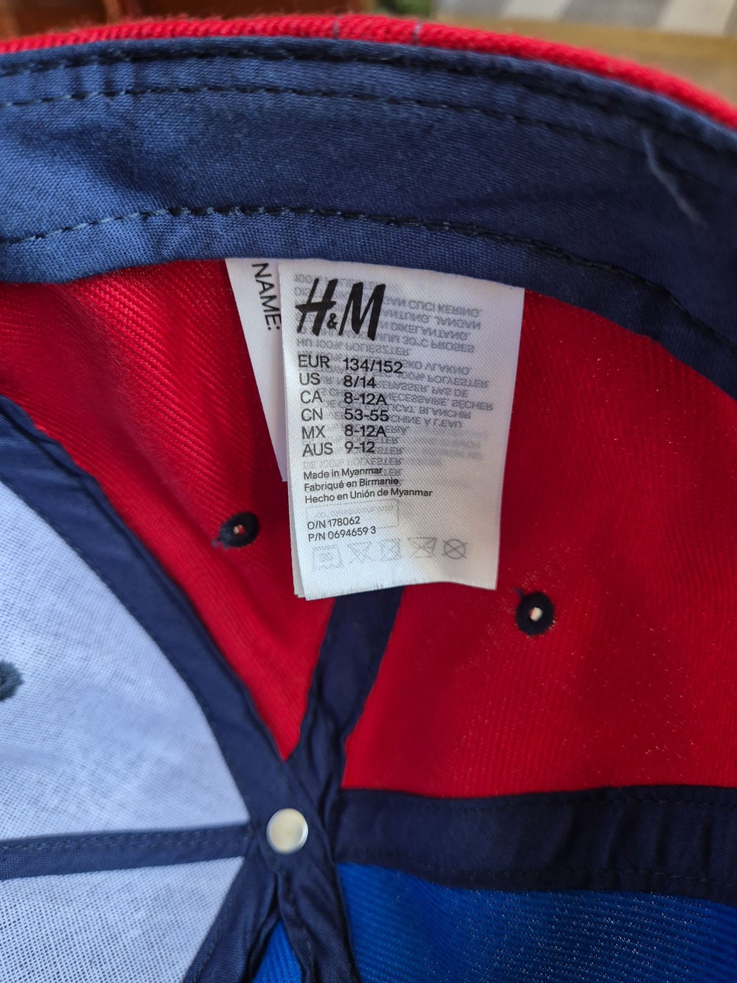 Czapka z daszkiem fullcap H&M 134/152