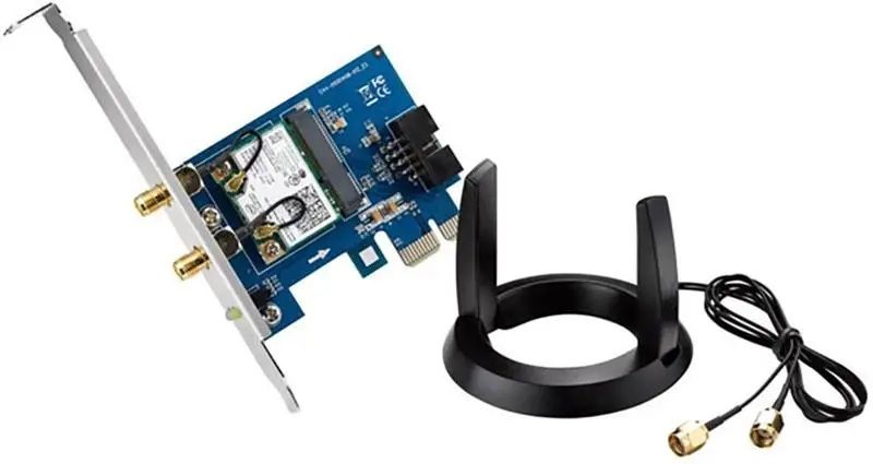 WiFi-адаптер ASUS PCE-AC55BT Wi-Fi 867 Мбит/с 802.11ac Bluetooth 4.0 P