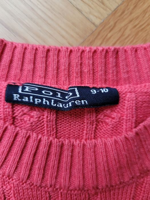 Sweter dla dziewczynki Ralph Lauren.