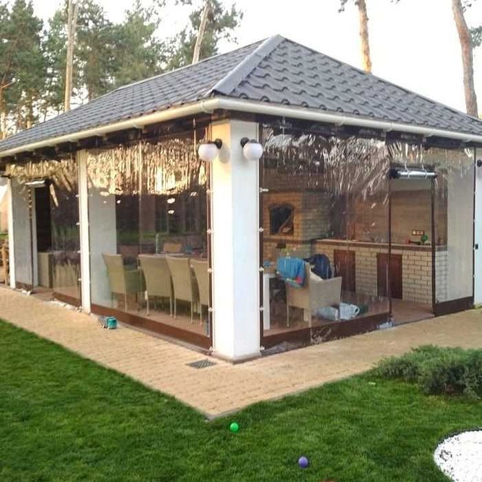 Вікна-штори з тканини ПВХ