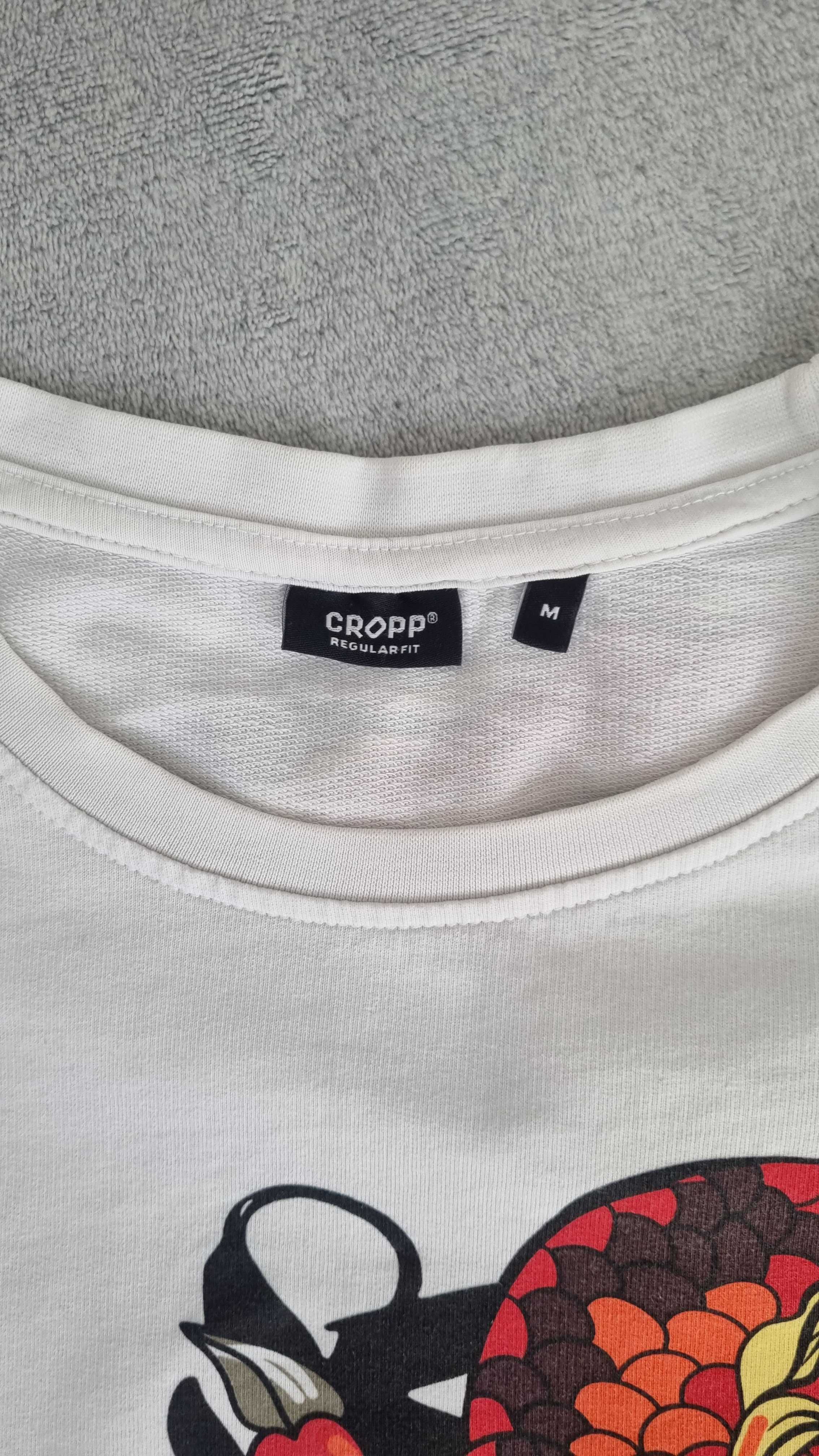 Koszulka z długim ręawem / longsleeve smok Cropp rozmiar M