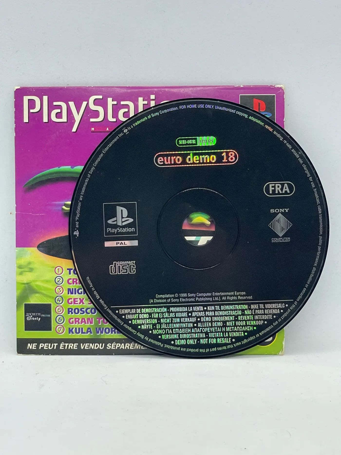 Euro Demo 18 PS1 PSX (FR) (sama gra)