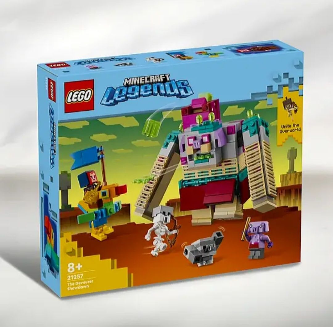 8 НОВИХ Lego Minecraft 21242 21245 21250 21257 21244 майнкрафт ОПИС!