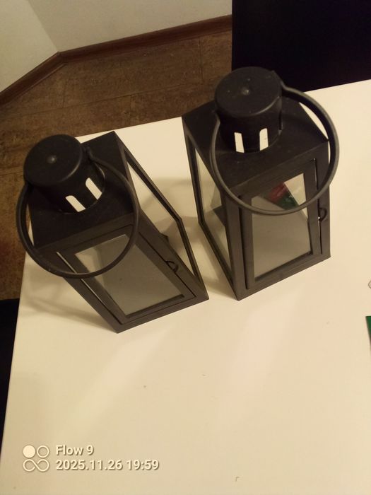 Lampion dekoracyjny  czarny