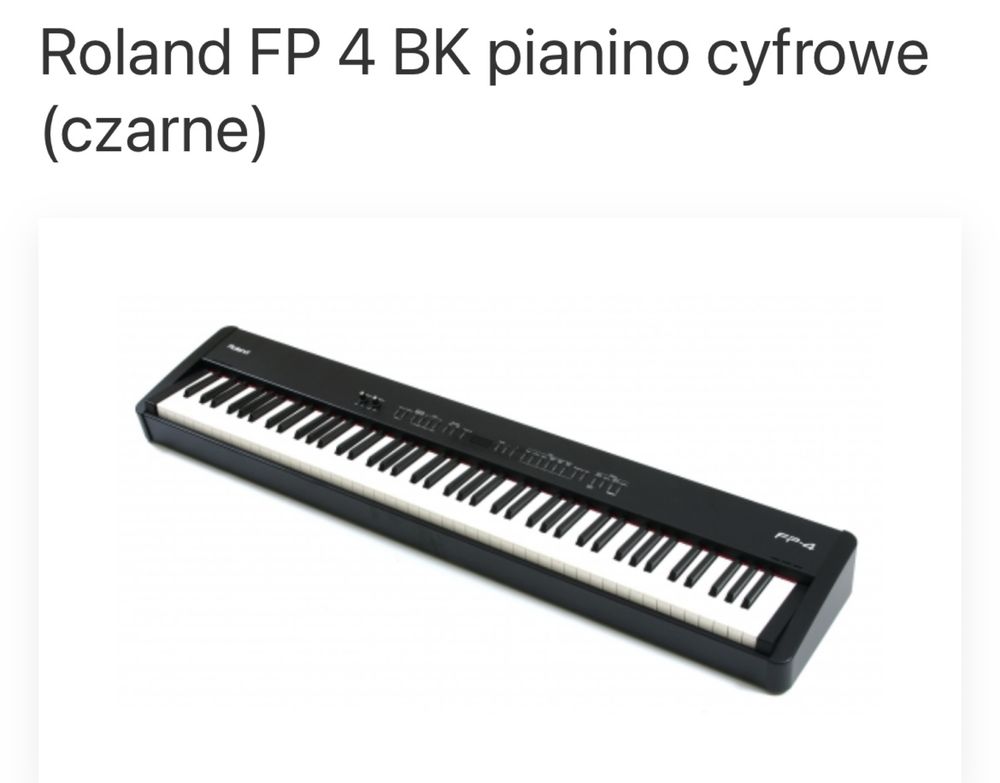 Pianino Roland FP-4F