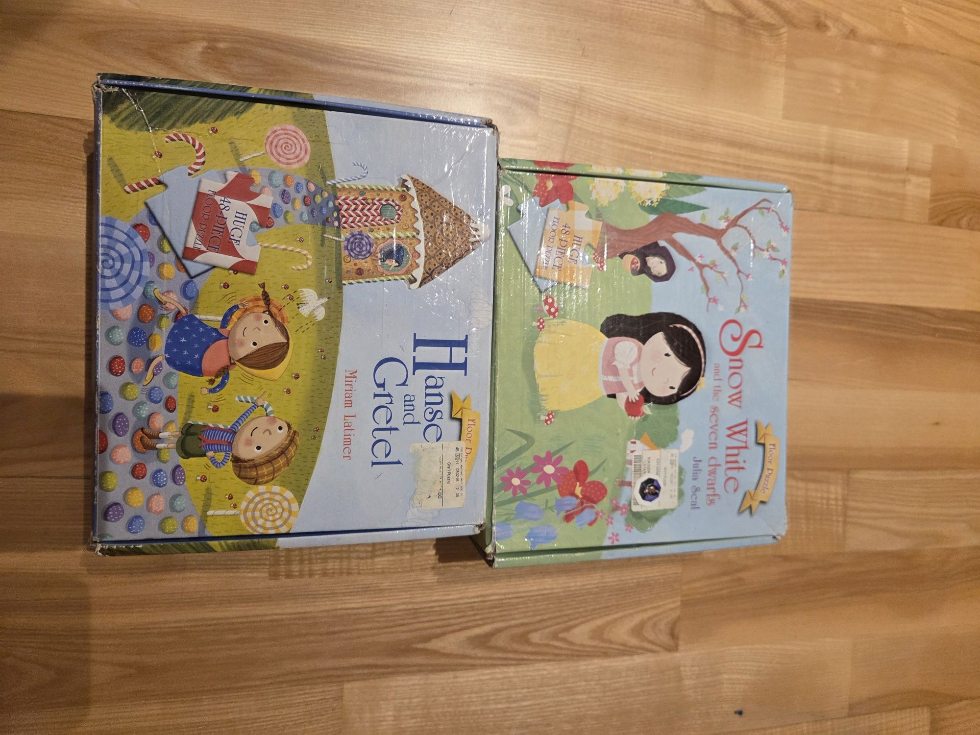 Puzzle duże na podłogę