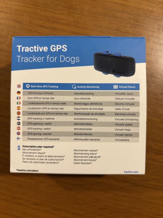 Localizador GPS Tractive Dog 4 – Midnight Blue