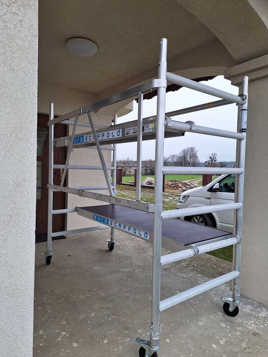 Rusztowanie aluminiowe EUROSCAFFOLD K2 3,00m 90x190x3m robocze.