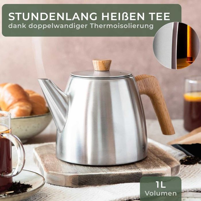 Nowy dzbanek do herbaty / imbryk / dzban / zaparzacz / WALDWERK!A3078!