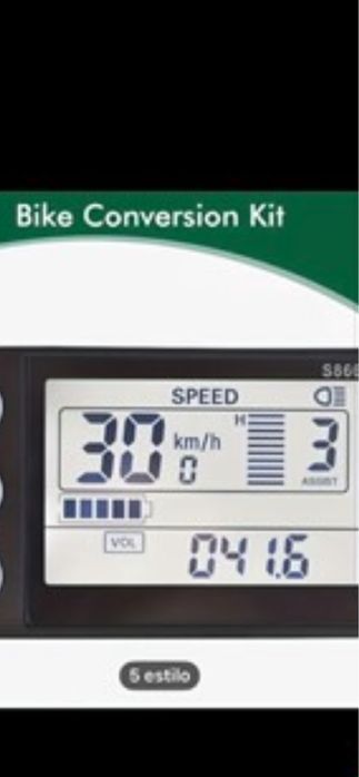 Velocimetro para bicicleta eletrica ou trotinet